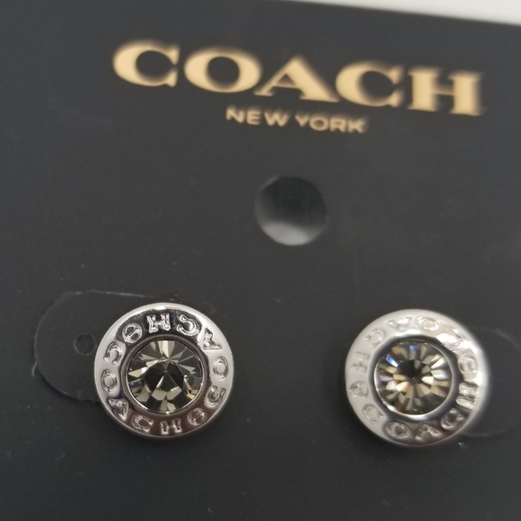 Coach stud earrings - Picture 1 of 6